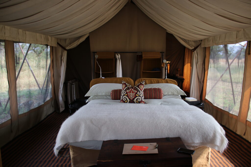 andBeyond Serengeti Under Canvas tanzania Camp Africa safari zebra elephant lion hippopotamus crocodile cape buffalo giraffe bird