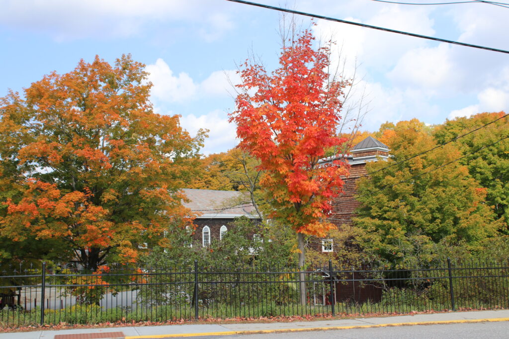 Vermont travel blog to vermont travel blog for empty nesters travel blog for adventurous families foliage travel inspiration Burlington vermont woodstock vermont wilmington vermont lye brook falls hike hiking in the green mountain state burlington bikeway greenway Made Inn Vermont  Pizza Verita biking in burlington local motion bike rental lake champlain Muddy Waters RiRa Farmhouse Tap and Grill Camel's Hump Loop via Burrow Trail Blue Horse Inn Woodstock Vermont travel inspiration blog Melaza Bistro Mount Tom Hike Faulkner Trail Marsh-Billings Rockefeller National Historic Park Ottauquechee River Woodstock Farmers' Market Quechee Simon Pearce Mount Olga Hogback ski area Molly Stark State park  Beer Naked Brewery La Casita Haystack Mountain Village Roost Wilmington Vermont