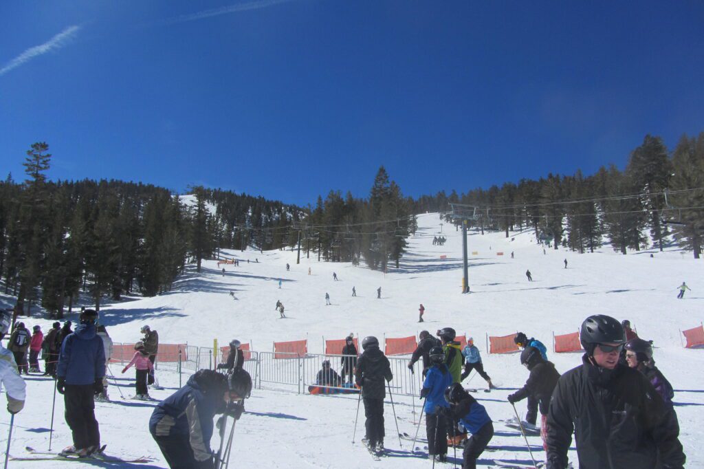 Heavenly ski resort south lake tahoe vail resorts california lodge tamarack lodge ski lift hike run views drive around lake tahoe travel blog for empty nesters  travel blog for adventurous families beacon pub nevada snow making picnic